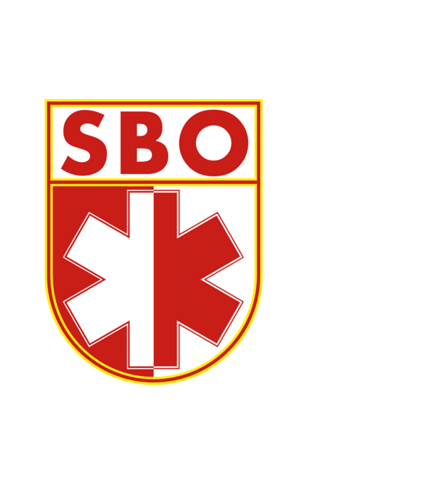 Ambulance SBO minta fehér pólón
