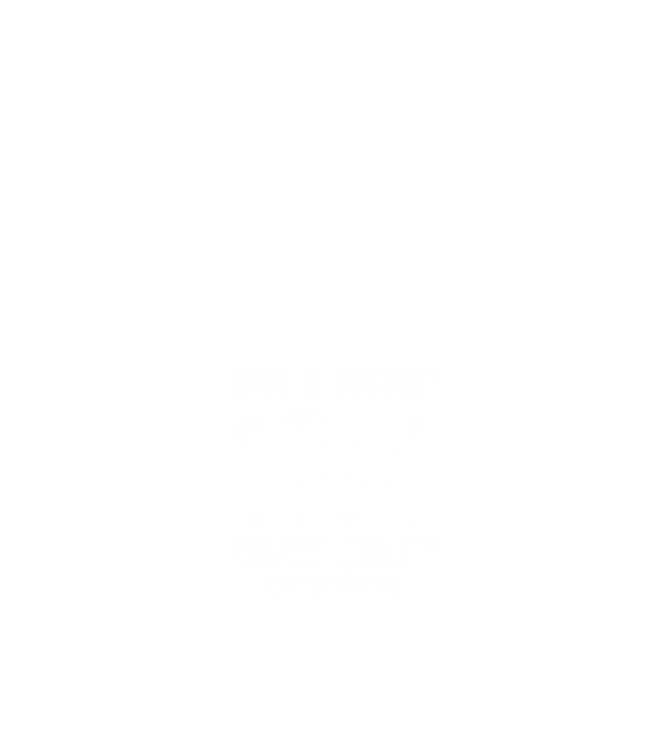 Made in hungary 1974 minta fehér pólón