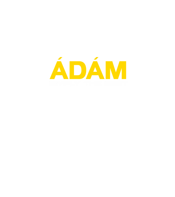 Ádám (Egyszerűen a legjobb) minta farmerkék pólón
