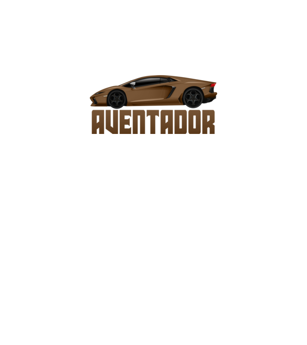 Aventador minta szürke pólón