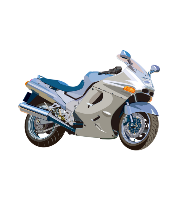 Moto GP minta fehér pólón