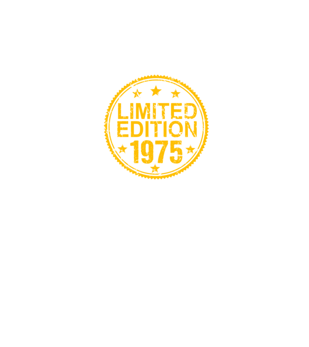 Limited Edition 1975 minta sötétkék pólón