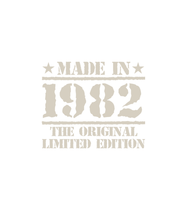 Made in 1982 minta fehér pólón