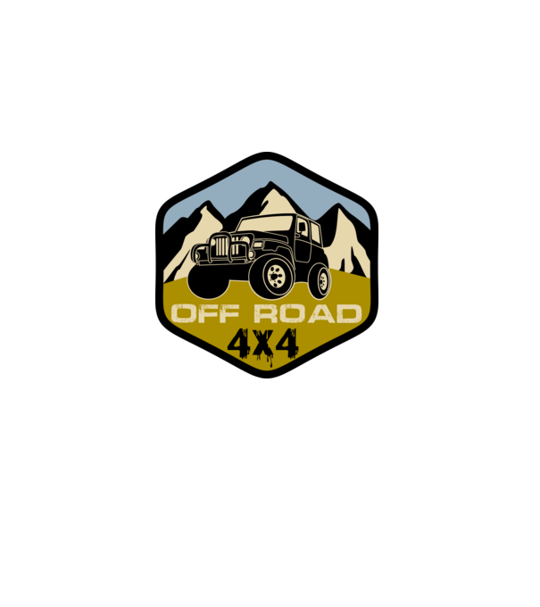 OffRoad 4X4 minta szürke pólón
