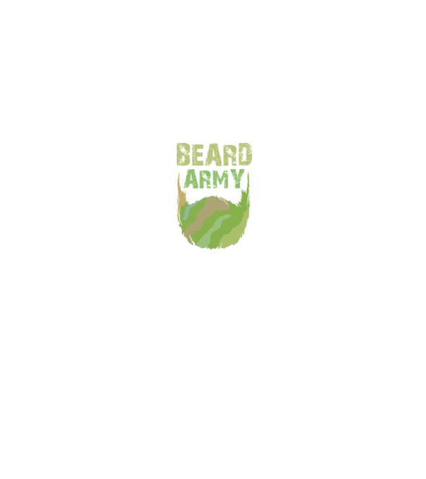 Beard Army minta fekete pólón