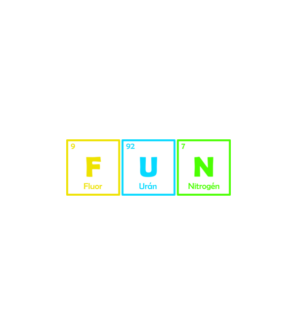 Fun minta fehér pólón