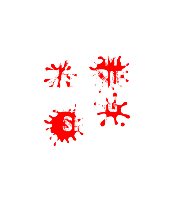 Zombie killing shirt minta fehér pólón