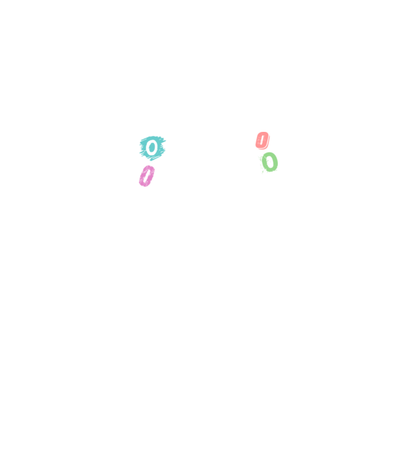 Osztani nullával minta fekete pólón