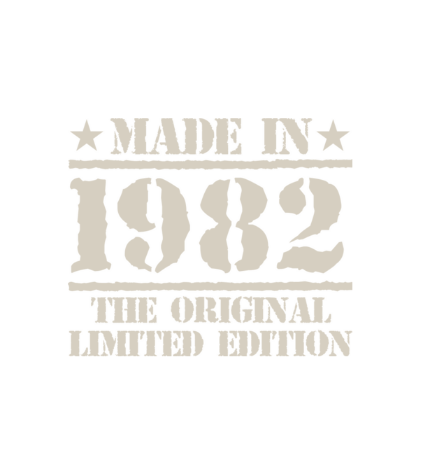 Made in 1982 minta fehér pólón