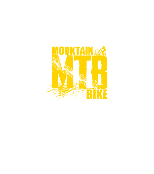 MTB minta fekete pólón