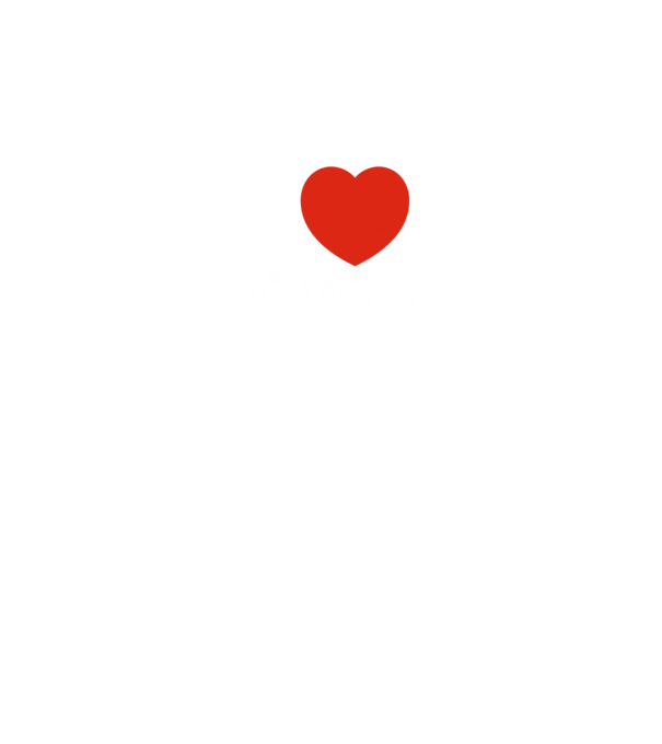 I Love Pörkölt minta fekete pólón