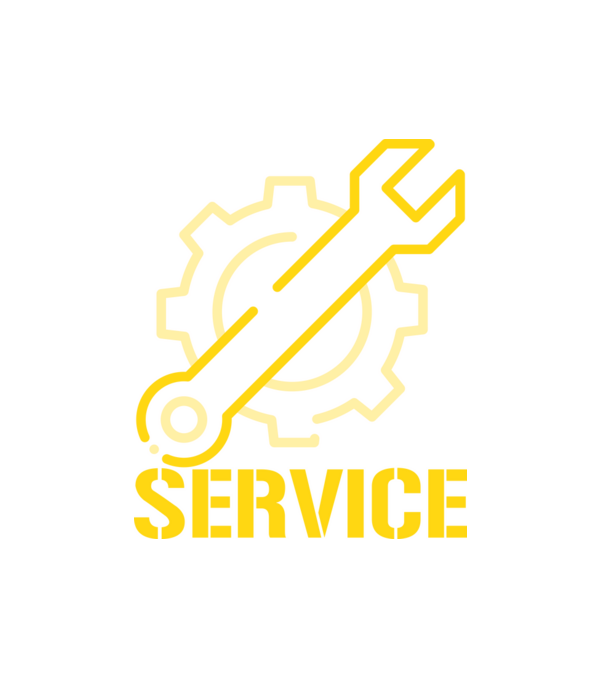 Service minta fehér pólón