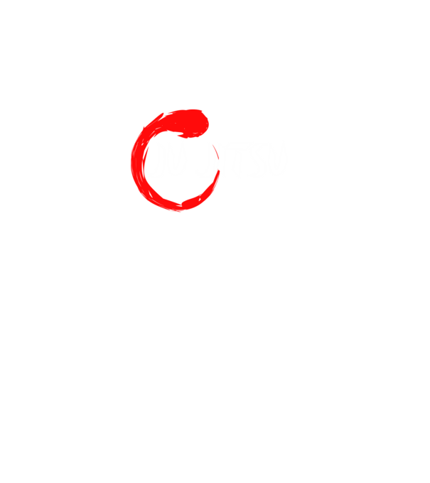 Ju Jitsu minta fekete pólón