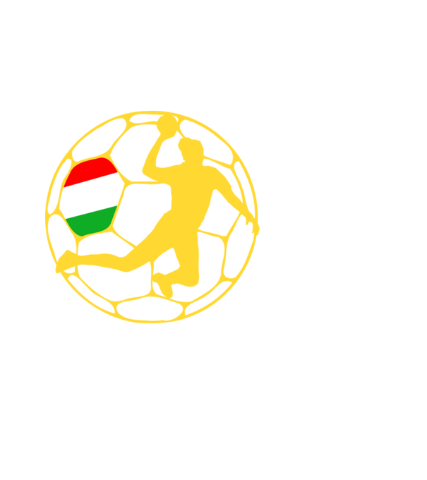 Handball Hungary minta fehér pólón