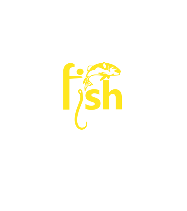 Fish minta szürke pólón