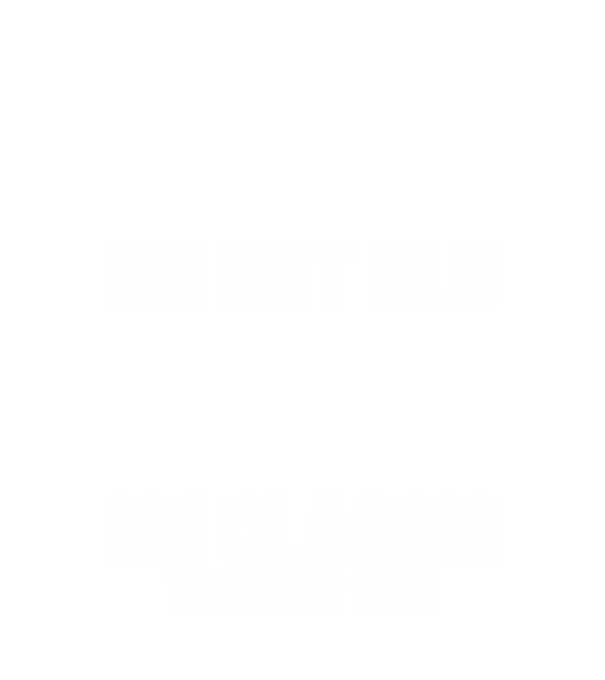 Vintage 1970 minta fekete pólón