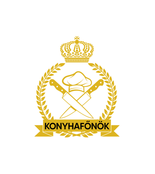 Konyhafőnök minta fehér pólón