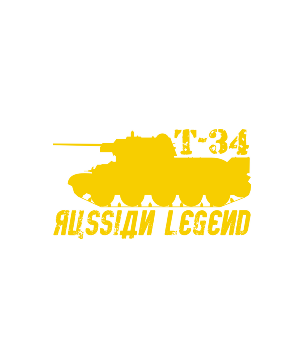 T-34 Russian Legend minta fekete pólón