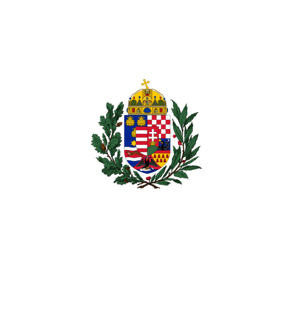 Régi címer minta fehér pólón
