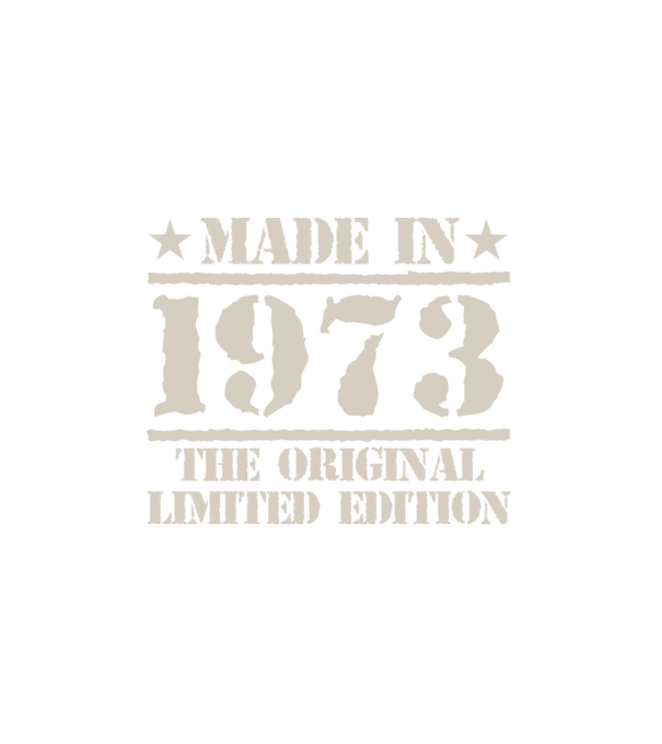 Made in 1973 minta fehér pólón