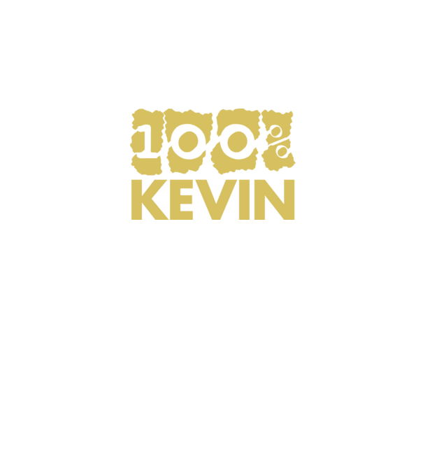 Kevin minta fekete pólón
