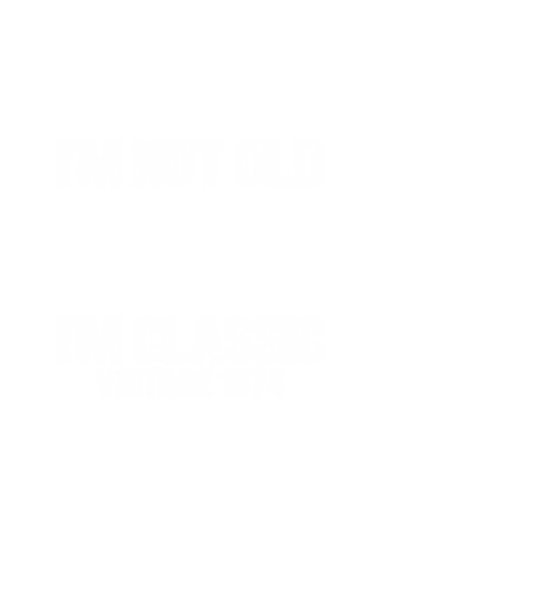Vintage 1974 minta fehér pólón