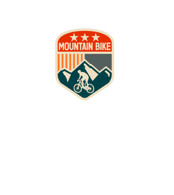 Mountain Bike minta zöld pólón