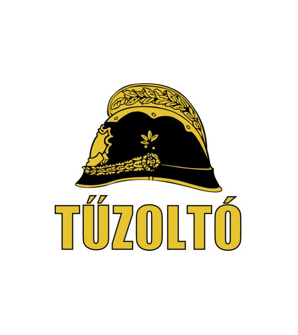 Túzoltó (old style) minta fehér pólón