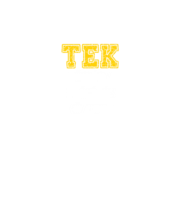 TEK minta fekete pólón