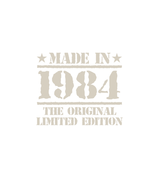 Made in 1984 minta fehér pólón