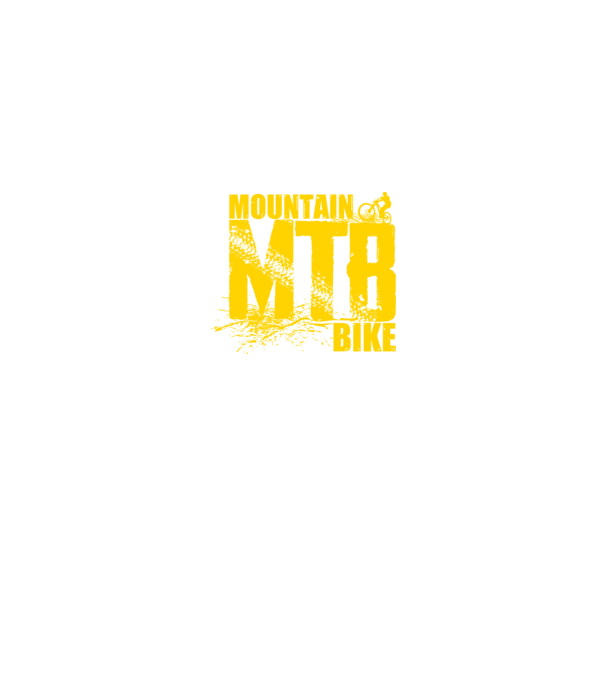 MTB minta fekete pólón