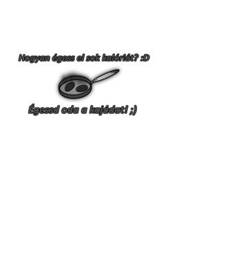 Kalóriaégetés egy szempillantás alatt minta világoskék pólón