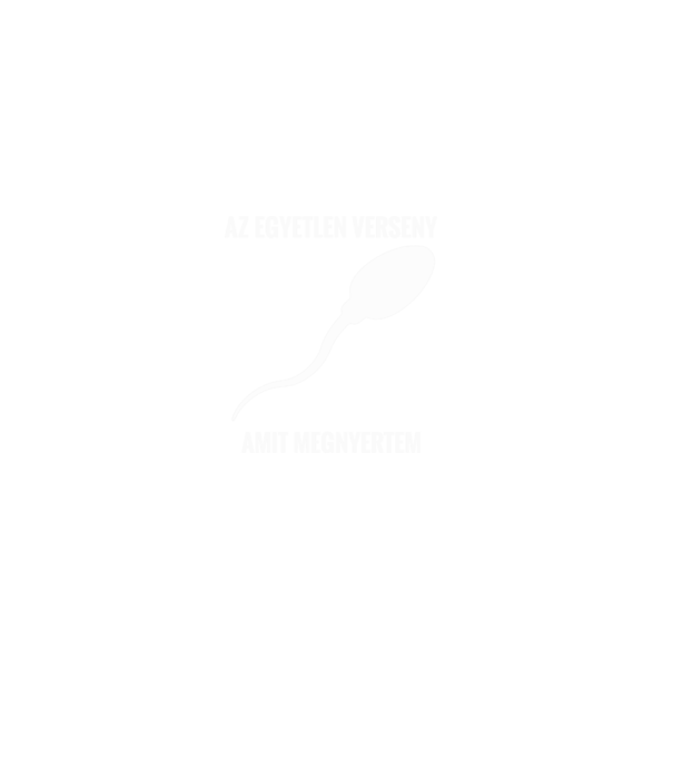 Az egyetlen verseny minta fekete pólón