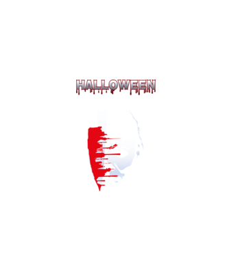 Halloween minta fekete pólón