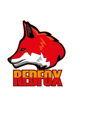 REDFOX minta fekete pólón