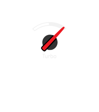 Vovo 850 Turbo mérő óra minta fekete pólón