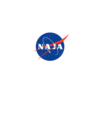 A magyar NASA minta világoskék pólón