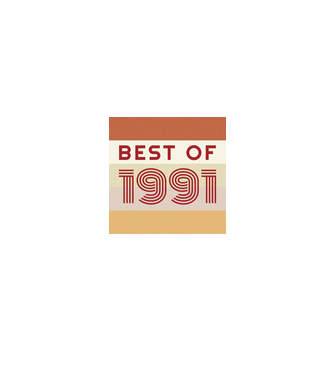 best of 1991 minta fehér/piros pólón