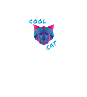 cool cat minta türkiz pólón