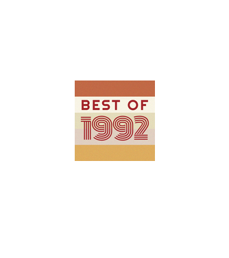 best of 1992 minta fehér/piros pólón