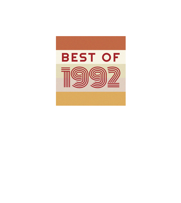best of 1992 minta szürke pólón