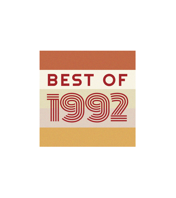best of 1992 minta fehér pólón