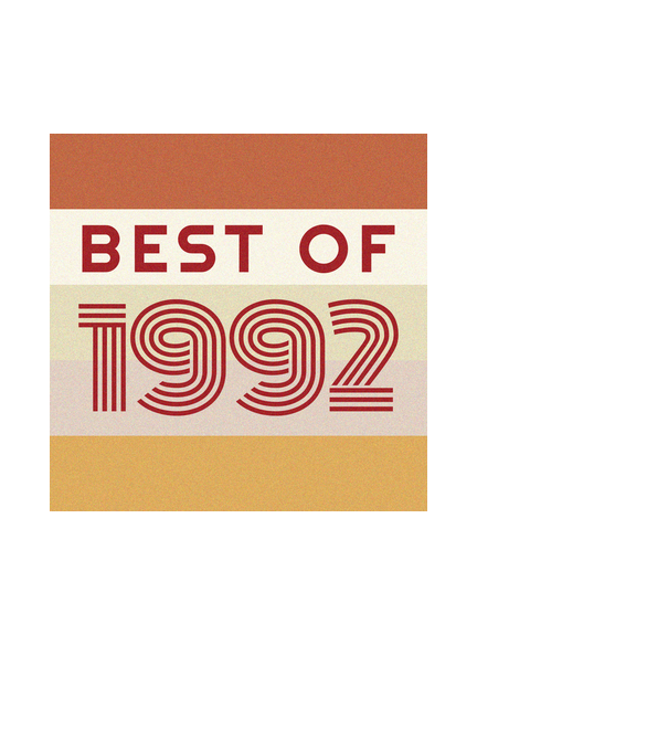 best of 1992 minta fehér pólón