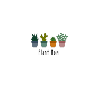 SAO_T038_PlantMom minta fehér pólón