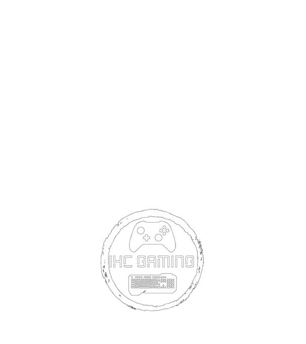 IHCGaming logo minta sötétkék pólón