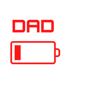 Dad minta fehér pólón