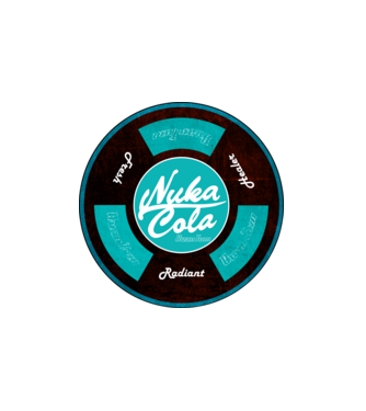 Nuka cola QuanTum minta fehér pólón