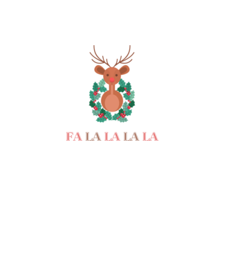 FA LA LA LA LA_Rudolf_1 minta fehér pólón