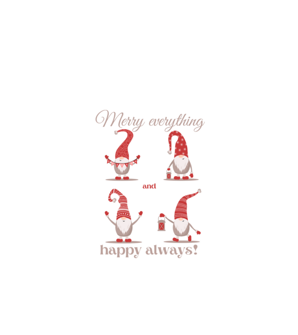 Merry everything_02 minta fehér pólón