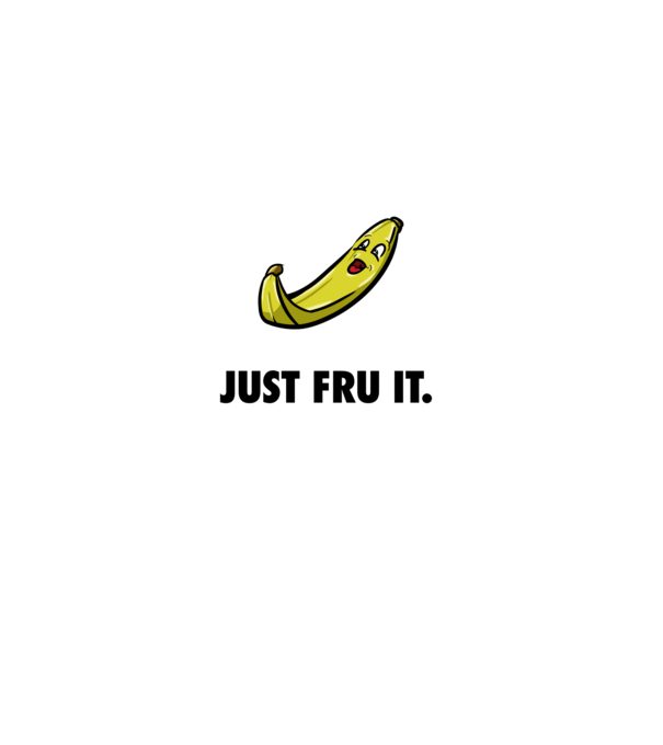 Just fru it white minta fekete pólón